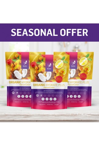 Seasonal offer - x3 Organic Hydrate Plus - Normal SRP £139.62